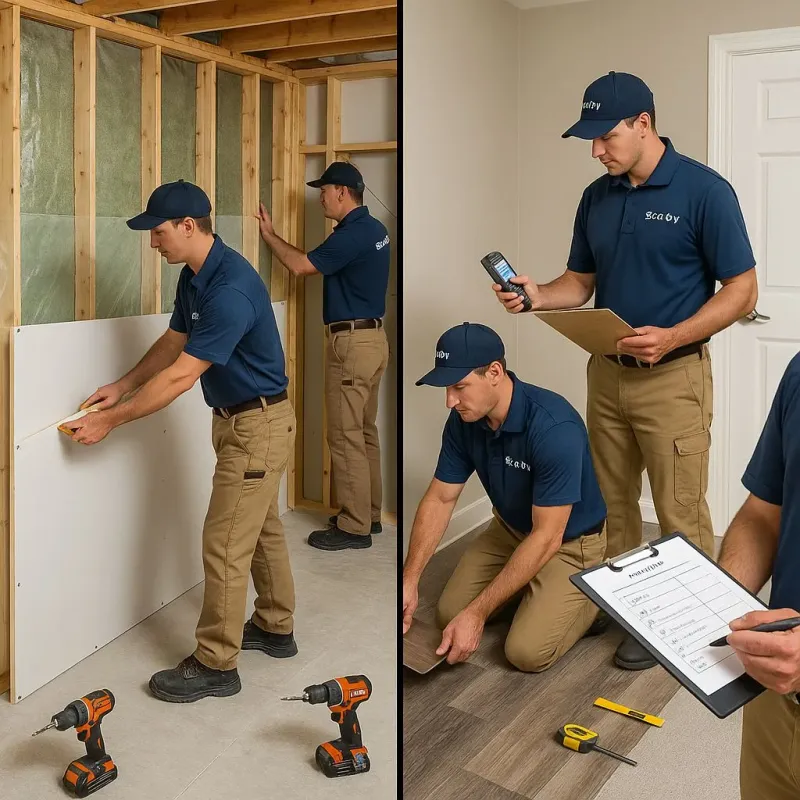 Repairs and Reconstruction process in Canadian, TX